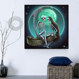 Schädel 5d Diy Diamond Painting Diamant Malerei Set MJ2031