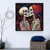 Schädel 5d Diy Diamond Painting Diamant Malerei Set MJ2032