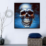 Schädel 5d Diy Diamond Painting Diamant Malerei Set MJ2033
