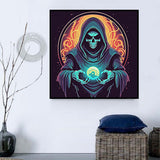 Schädel 5d Diy Diamond Painting Diamant Malerei Set MJ2034
