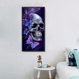 Schädel 5d Diy Diamond Painting Diamant Malerei Set MJ2039