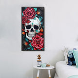Schädel 5d Diy Diamond Painting Diamant Malerei Set MJ2042