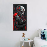 Schädel 5d Diy Diamond Painting Diamant Malerei Set MJ2043