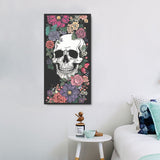 Schädel 5d Diy Diamond Painting Diamant Malerei Set MJ2046