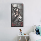 Schädel 5d Diy Diamond Painting Diamant Malerei Set MJ2048