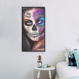 Schädel 5d Diy Diamond Painting Diamant Malerei Set MJ2049