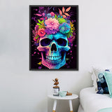 Schädel 5d Diy Diamond Painting Diamant Malerei Set MJ2053