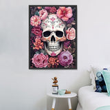 Schädel 5d Diy Diamond Painting Diamant Malerei Set MJ2064