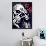 Schädel 5d Diy Diamond Painting Diamant Malerei Set MJ2072