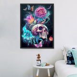 Schädel 5d Diy Diamond Painting Diamant Malerei Set MJ2073