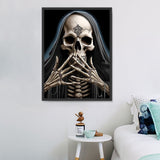 Schädel 5d Diy Diamond Painting Diamant Malerei Set MJ2078