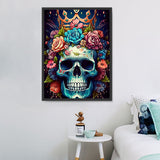 Schädel 5d Diy Diamond Painting Diamant Malerei Set MJ2080