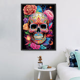 Schädel 5d Diy Diamond Painting Diamant Malerei Set MJ2082