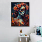 Schädel 5d Diy Diamond Painting Diamant Malerei Set MJ2084
