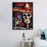 Schädel 5d Diy Diamond Painting Diamant Malerei Set MJ2085