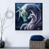Drachen 5d Diy Diamond Painting Diamant Malerei Set MJ2095