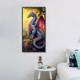 Drachen 5d Diy Diamond Painting Diamant Malerei Set MJ2101
