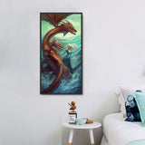 Drachen 5d Diy Diamond Painting Diamant Malerei Set MJ2102