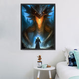 Drachen 5d Diy Diamond Painting Diamant Malerei Set MJ2108