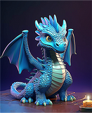 Drachen 5d Diy Diamond Painting Diamant Malerei Set MJ2110