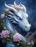 Drachen 5d Diy Diamond Painting Diamant Malerei Set MJ2113