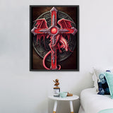 Drachen 5d Diy Diamond Painting Diamant Malerei Set MJ2118