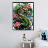 Drachen 5d Diy Diamond Painting Diamant Malerei Set MJ2123