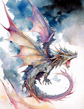 Drachen 5d Diy Diamond Painting Diamant Malerei Set MJ2125