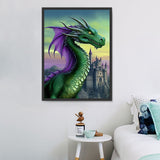 Drachen 5d Diy Diamond Painting Diamant Malerei Set MJ2128