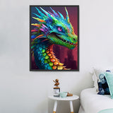 Drachen 5d Diy Diamond Painting Diamant Malerei Set MJ2131