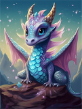Drachen 5d Diy Diamond Painting Diamant Malerei Set MJ2138