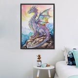 Drachen 5d Diy Diamond Painting Diamant Malerei Set MJ2139