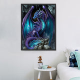 Drachen 5d Diy Diamond Painting Diamant Malerei Set MJ2146