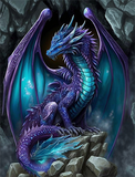 Drachen 5d Diy Diamond Painting Diamant Malerei Set MJ2146
