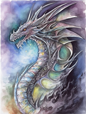 Drachen 5d Diy Diamond Painting Diamant Malerei Set MJ2151