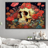 Schädel 5d Diy Diamond Painting Diamant Malerei Set MJ2162