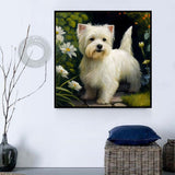 Hund 5d Diy Diamond Painting Diamant Malerei Set MJ9002