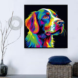 Hund 5d Diy Diamond Painting Diamant Malerei Set MJ9013
