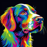 Hund 5d Diy Diamond Painting Diamant Malerei Set MJ9013
