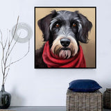 Hund 5d Diy Diamond Painting Diamant Malerei Set MJ9033