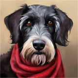 Hund 5d Diy Diamond Painting Diamant Malerei Set MJ9033