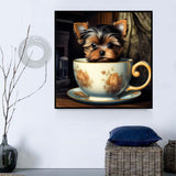 Hund 5d Diy Diamond Painting Diamant Malerei Set MJ9045