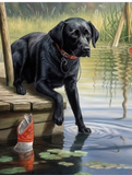 Hund 5d Diy Diamond Painting Diamant Malerei Set MJ9063