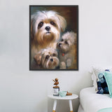 Hund 5d Diy Diamond Painting Diamant Malerei Set MJ9065