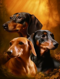 Hund 5d Diy Diamond Painting Diamant Malerei Set MJ9066