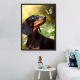 Hund 5d Diy Diamond Painting Diamant Malerei Set MJ9067