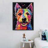 Hund 5d Diy Diamond Painting Diamant Malerei Set MJ9069