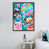 Hund 5d Diy Diamond Painting Diamant Malerei Set MJ9072