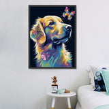 Hund 5d Diy Diamond Painting Diamant Malerei Set MJ9081