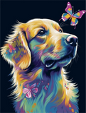 Hund 5d Diy Diamond Painting Diamant Malerei Set MJ9081